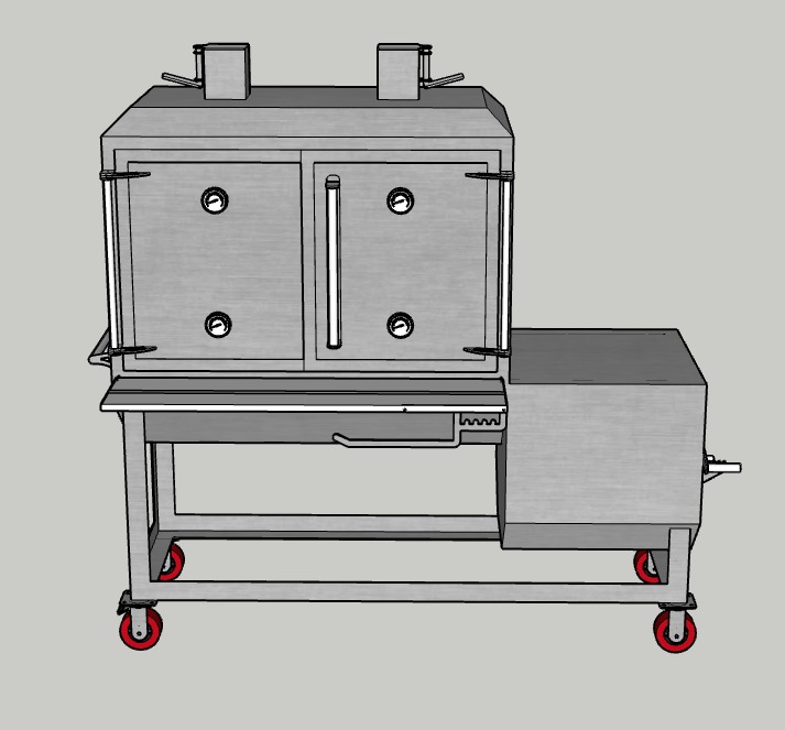 The Exodus 48in — Standard Square Firebox