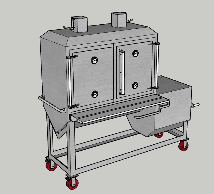The Exodus 48in — Standard Square Firebox