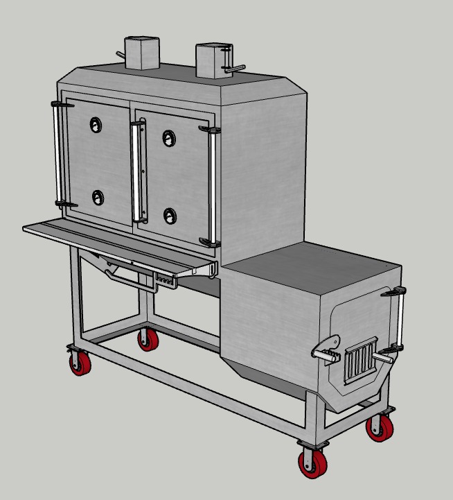 The Exodus 48in — Standard Square Firebox