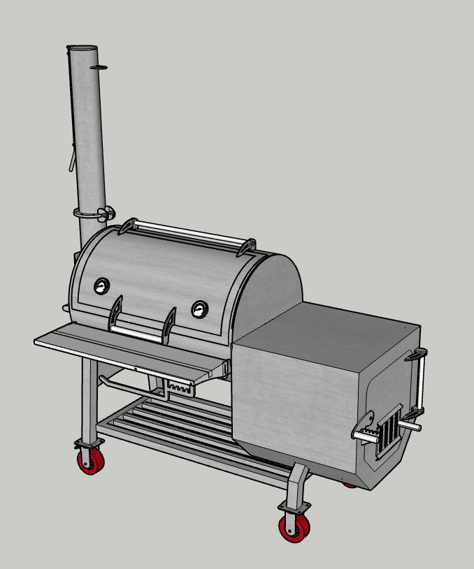 Genesis Offset — 36in — Square Firebox