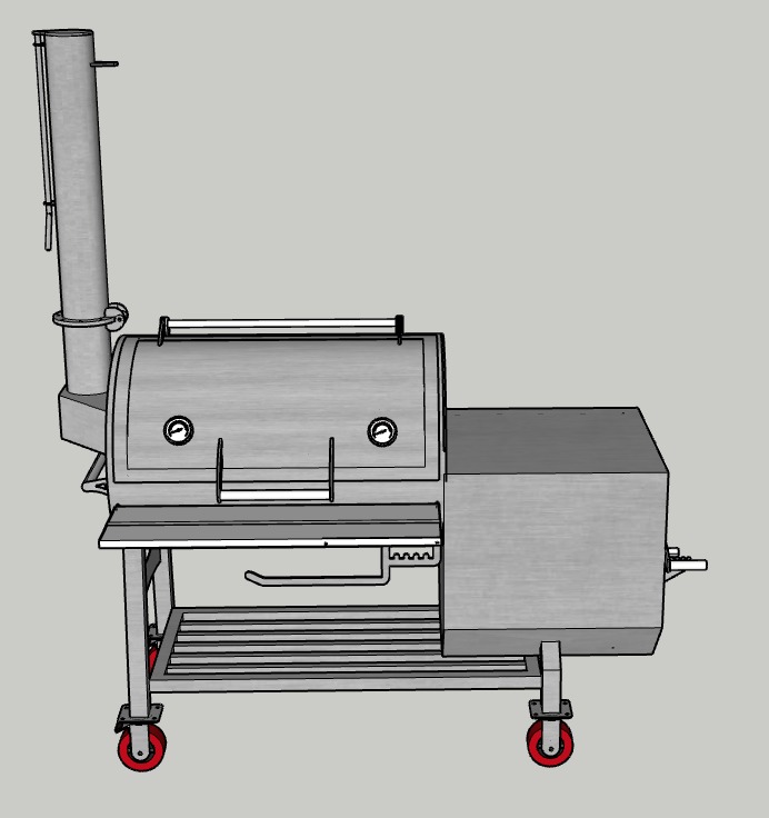 Genesis Offset — 36in — Square Firebox