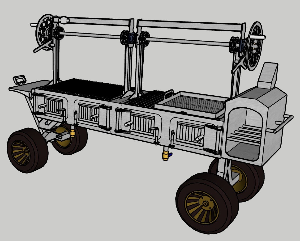 The Samson 77in — Off-Road Package + Brasero